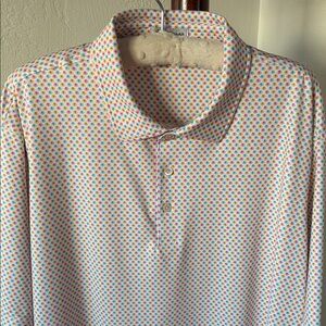 Peter Millar summer comfort polo shirt.